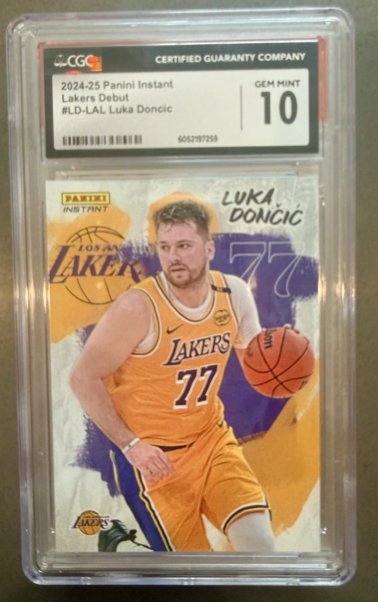 25+ Luka Dončić 10 Graded Basketball Sports Trading Cards