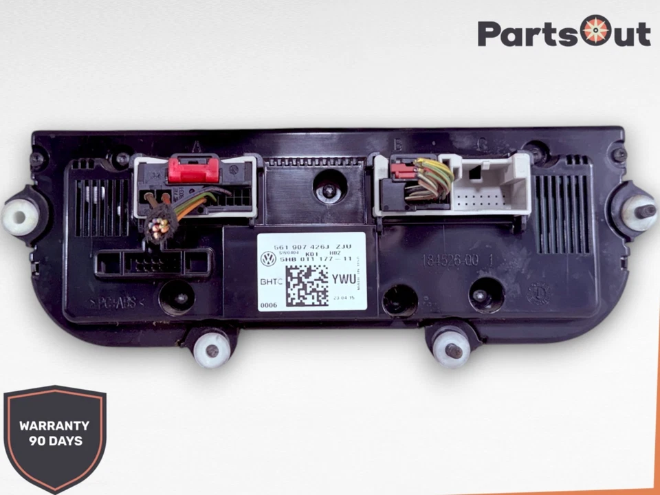 12-15 Volkswagen Passat AC Temperatura Climatizador 561907426J Control OEM Foto 4 de 4