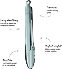 Rosle 16-inch Locking Tongs Extra Long 12917/25054 Auth Dealer