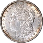 1880 $1 VAM 1A Knobbed 8 Morgan Dollar PCGS AU50