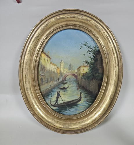 Tableau XIXeme Ovale - Cadre