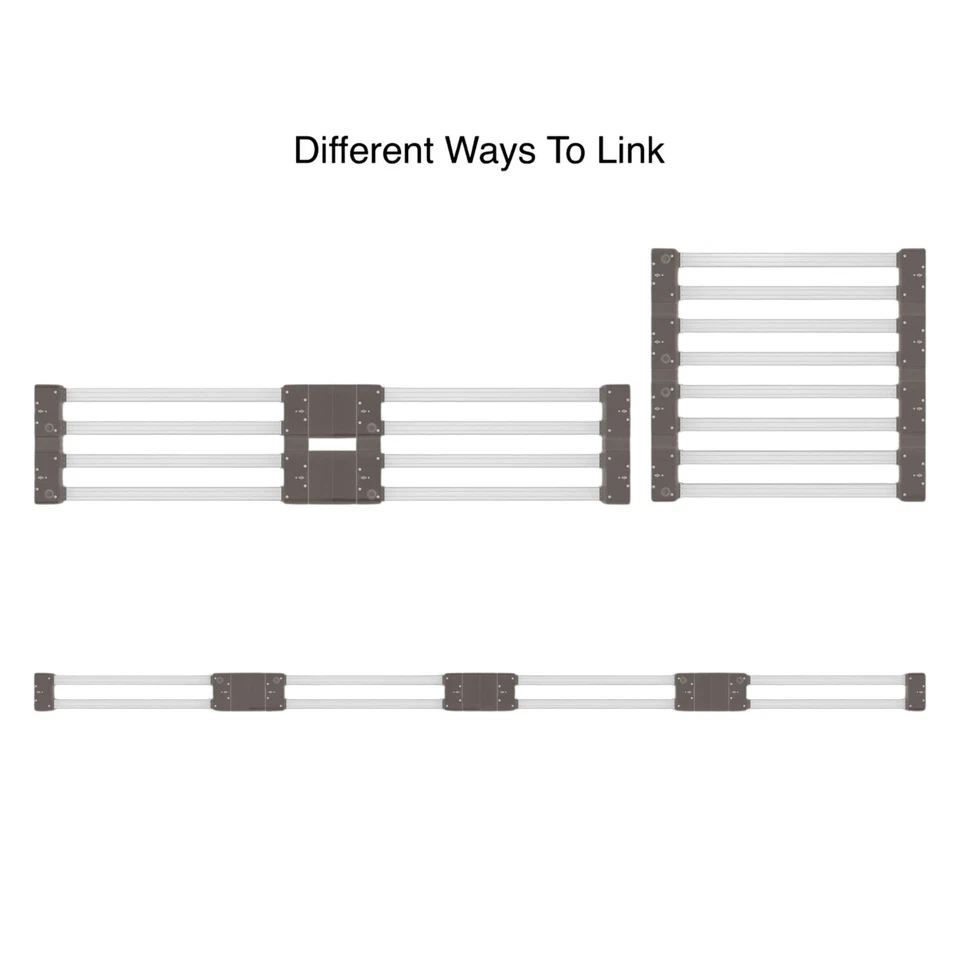 LED Grow Light Full Spectrum  Linkable Seedling Veg Hydroponic Grow Lamp - Image 4 of 4