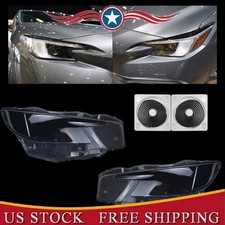 A Pair For Subaru WRX 2022-2025 Headlight Lens Cover+Sealant Glue NEW US