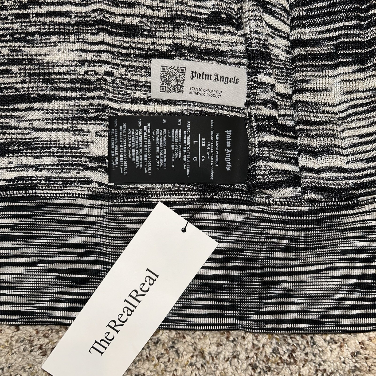 Rare MISSONI x Palm Angels Woven Track Suit Size Large Authentic image 10