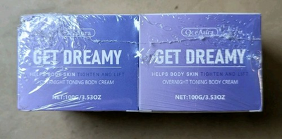 #ad 2PACK GET DREAMY Overnight Toning Body Cream 100g 3.53 oz Each $27.99