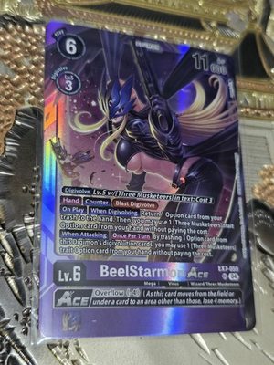 #ad #ad BeelStarmon ACE Super Rare Digimon LIBERATOR EX7 059 SR LP $14.99