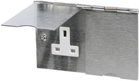 Pro Elec - 13A Doppelbodensteckdose