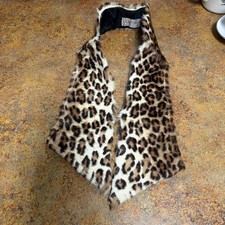 Vintage Peck Peck Fifth Avenue New York Leopard Fur Neck Collar