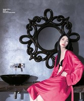 Design Spiegel Luxus Spiegel MöBel Speziell Geformter Designer Wandspiegel Neu