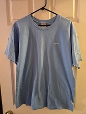 Carolina Blue Nike Swoosh Tee L Large T-Shirt