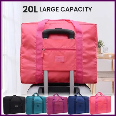 Bolsa de viaje plegable y ligera para mujer y hombre