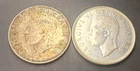 (2) Higher-Grade (AU/BU) Canadian Silver Quarters (1948 & 1950) *TRUE AUCTION*