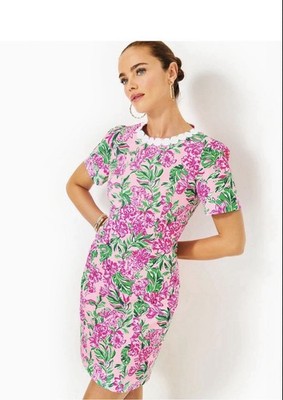 Lilly Pulitzer Mila Shift In Koala Size 10 Dress