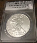2012-W American Silver Eagle Coin Satin Finish SP70 PCGS