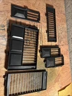 1983 GI Joe ARAH Vintage Headquarters Command Center Jail Cell Walls/Door Parts