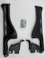 1981-1987 CHEVROLET GMC TRUCK C10 C20 FRONT BUMPER BRACKET SET W/HARDWARE
