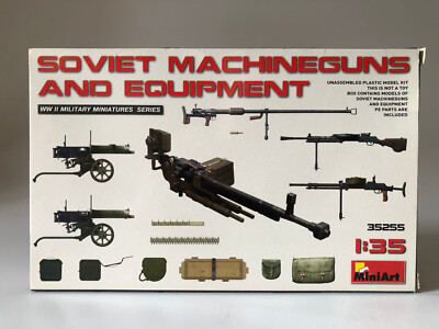 Mini Art 35255 | Soviet Machineguns & Equipment | Zubehör 1:35 | OVP