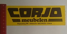 Aufkleber/Sticker: Corjo Meubelen Heesch (060117165)