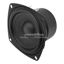 1x 4" inch 4/6/8Ohm 15W HIFI Bass Audio Speaker Stereo Woofer Loudspeaker 105mm