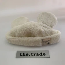 New with Tag Tokyo Disney Resort Ears HeadBand Hat Fluffy Cap White