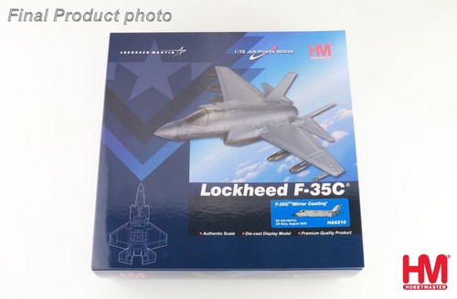 Hobby Master 1/72 Lockheed F-35C Lightning II USN XE100 Mirror Coating HA6210 - Picture 2 of 8