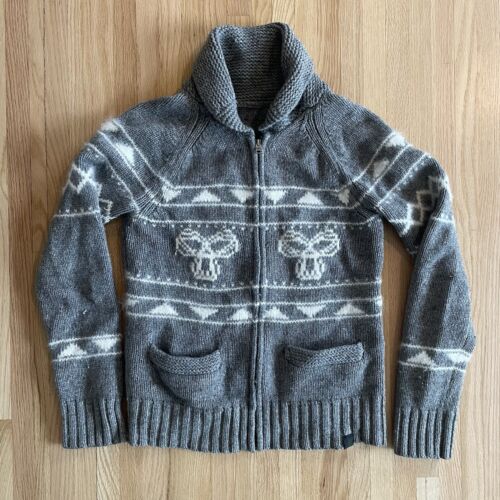 Aritzia TNA Sea to Sky Gray Lambswool Sweater Cowicha… - Gem Aritzia TNA Sea to Sky Gray Lambswool Sweater Cowicha… - Gem