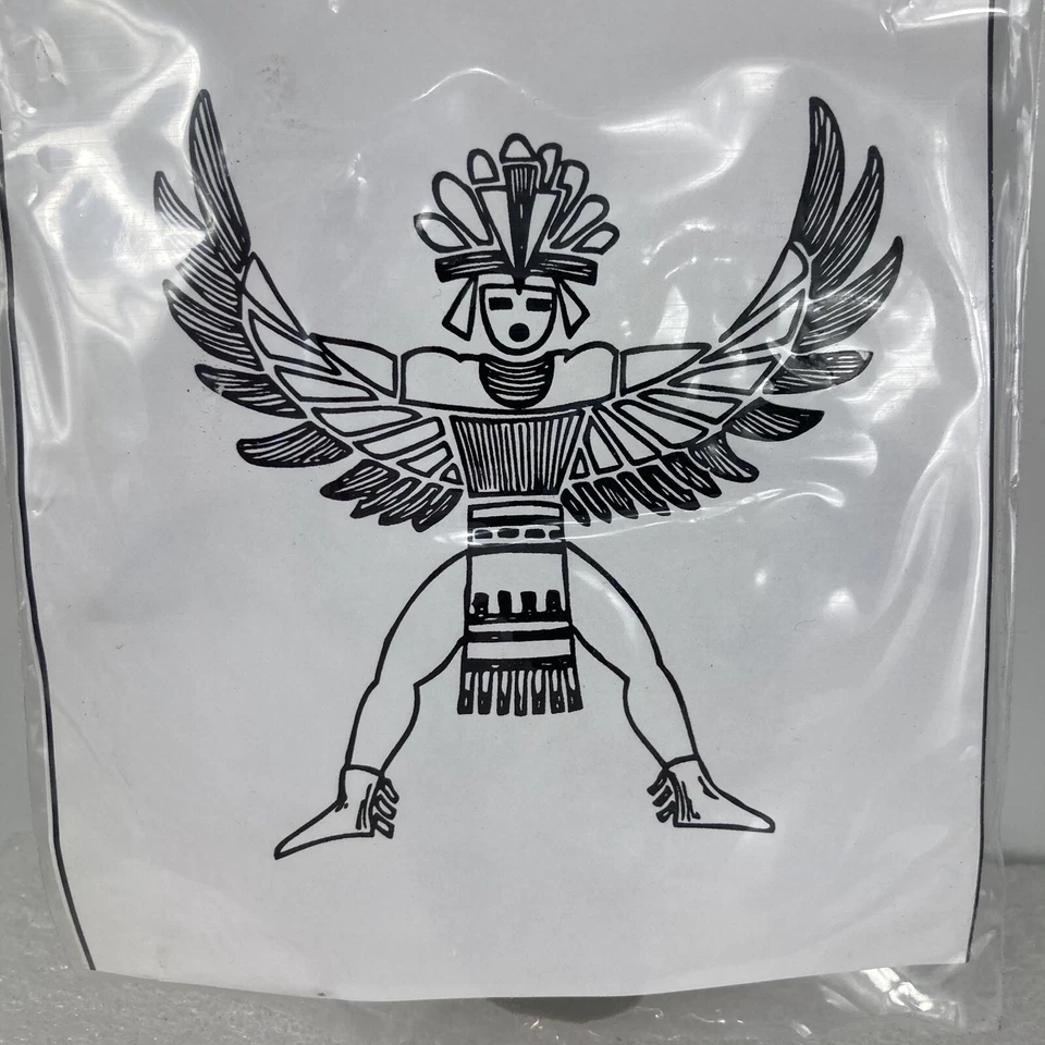 Резиновый штамп Kachina Dancer штамп акриловая подушка резиновый гриф не смонтированный юго-запад - Изображение 2 из 4