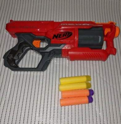 NERF N-strike Elite Mega CycloneShock Blaster A9249 Tested and Working