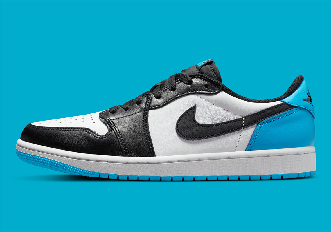New Nike Air Jordan 1 Low OG Dark Powder Blue Black White Low OG