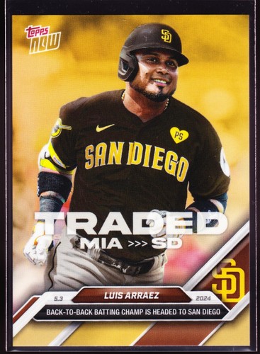2024 Topps Now 153 Luis Arraez