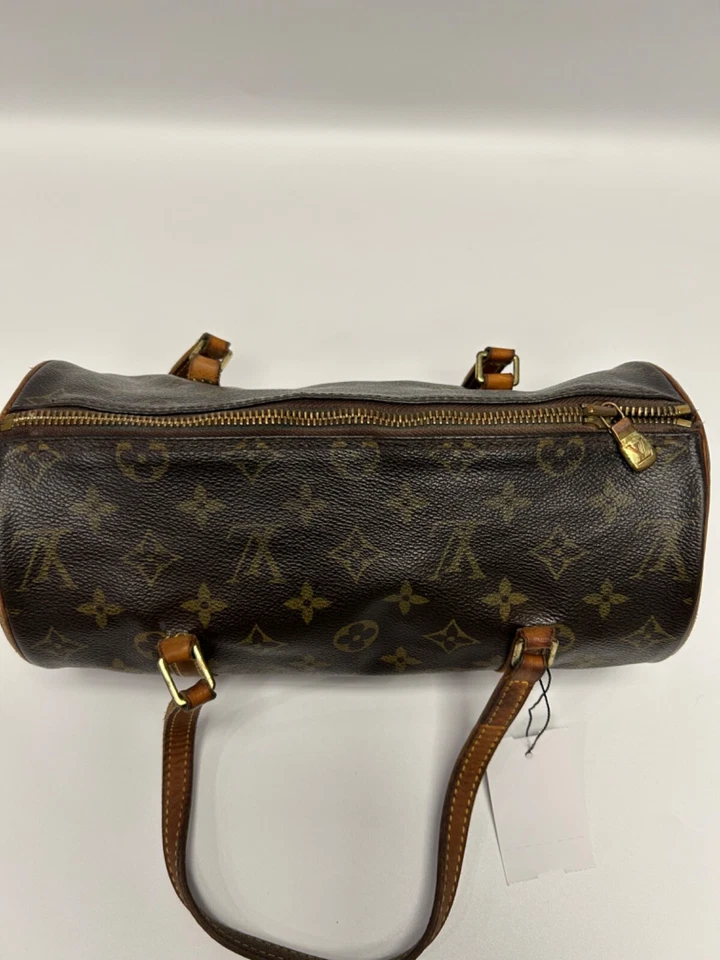 Bolso de Hombro Louis Vuitton Papillon GM Cuero Marrón Foto 4 de 4