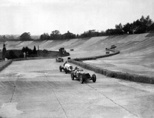Alex von der Becke Riley 1934 Motor Racing Old Photo