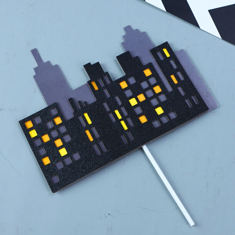 10pcs Batman Cake Topper Party Supplies Birthday Decoration - image 4 of 4