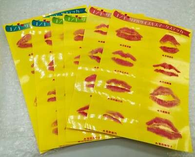 AKB48 Real Size Kiss Mark Sticker, Japanese Idol