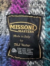 Vintage Genuine Missoni Blanket