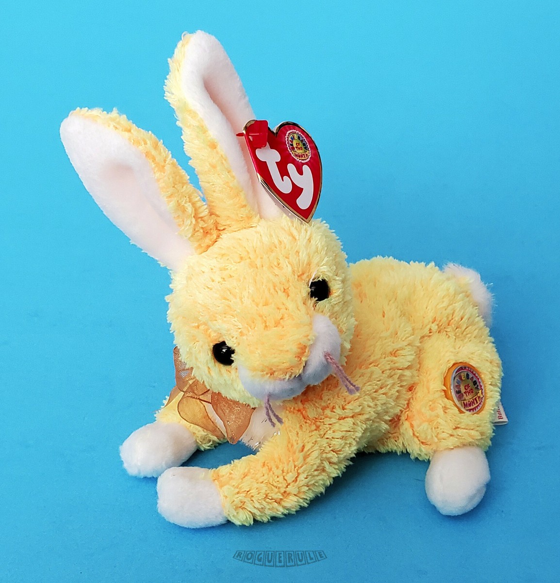 🚦Ty Beanie Baby/Babies BUTTERCREAM - BBOM April 2003 - NEW