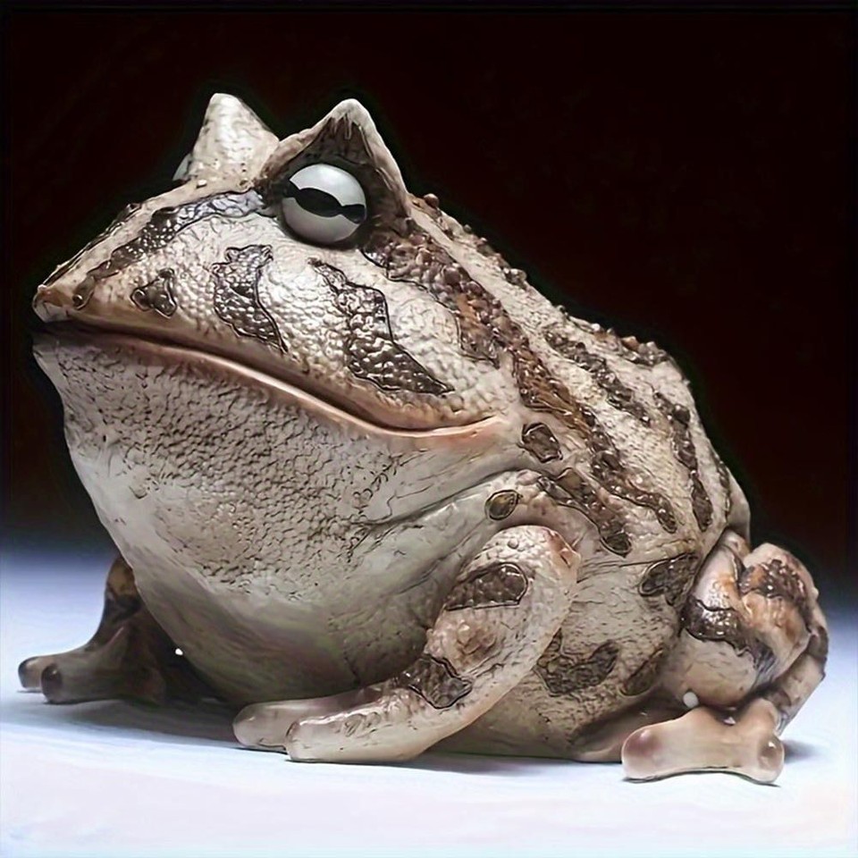 Resin Frog Statue Grey Color Resin Ornaments New Frog Sculpture eBay