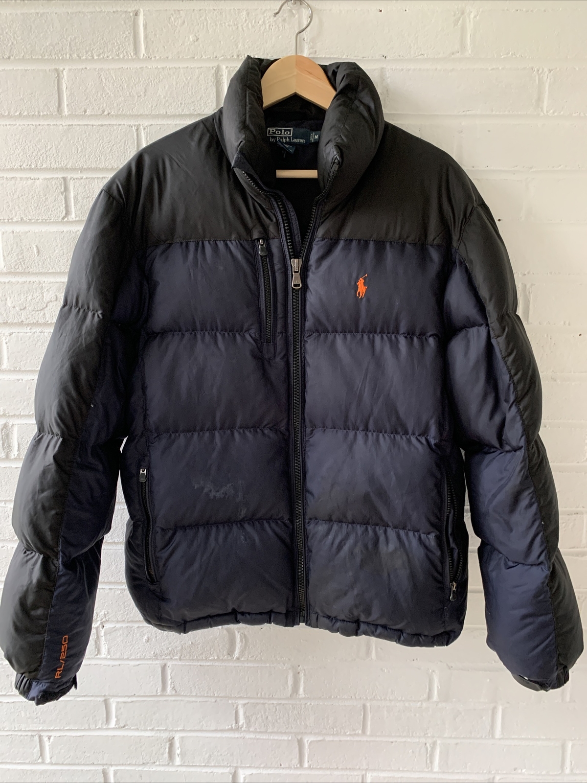 Vtg 90s Polo Ralph Lauren Down Puff 