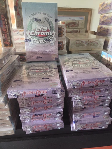 2022 Topps Allen & Ginter Chrome Baseball Factory Sealed Hobby Box