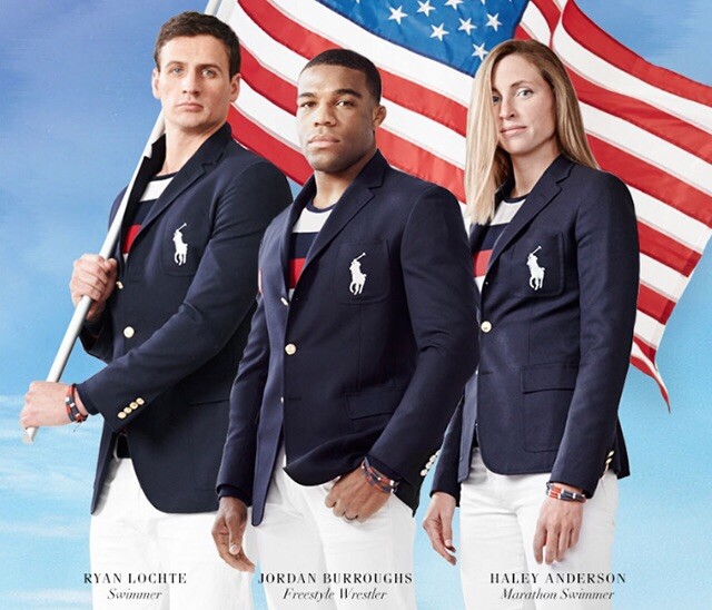 Ralph Lauren Polo Team USA Official Olympics Ceremony Ralph Lauren Polo Team USA Official Olympics Ceremony