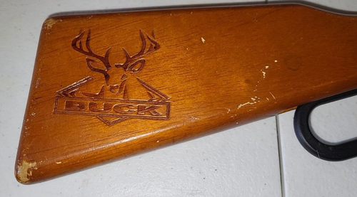 Vtg Daisy BB .177 Air Rifle Gun Youth Mode BUCK 105 Buck Spring-Action "WORKS". - Picture 2 of 6