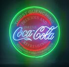 Coca Cola Ice Cold Coke 24"x24" Neon Light Lamp Sign Hd Vivid Printing Shop Wall