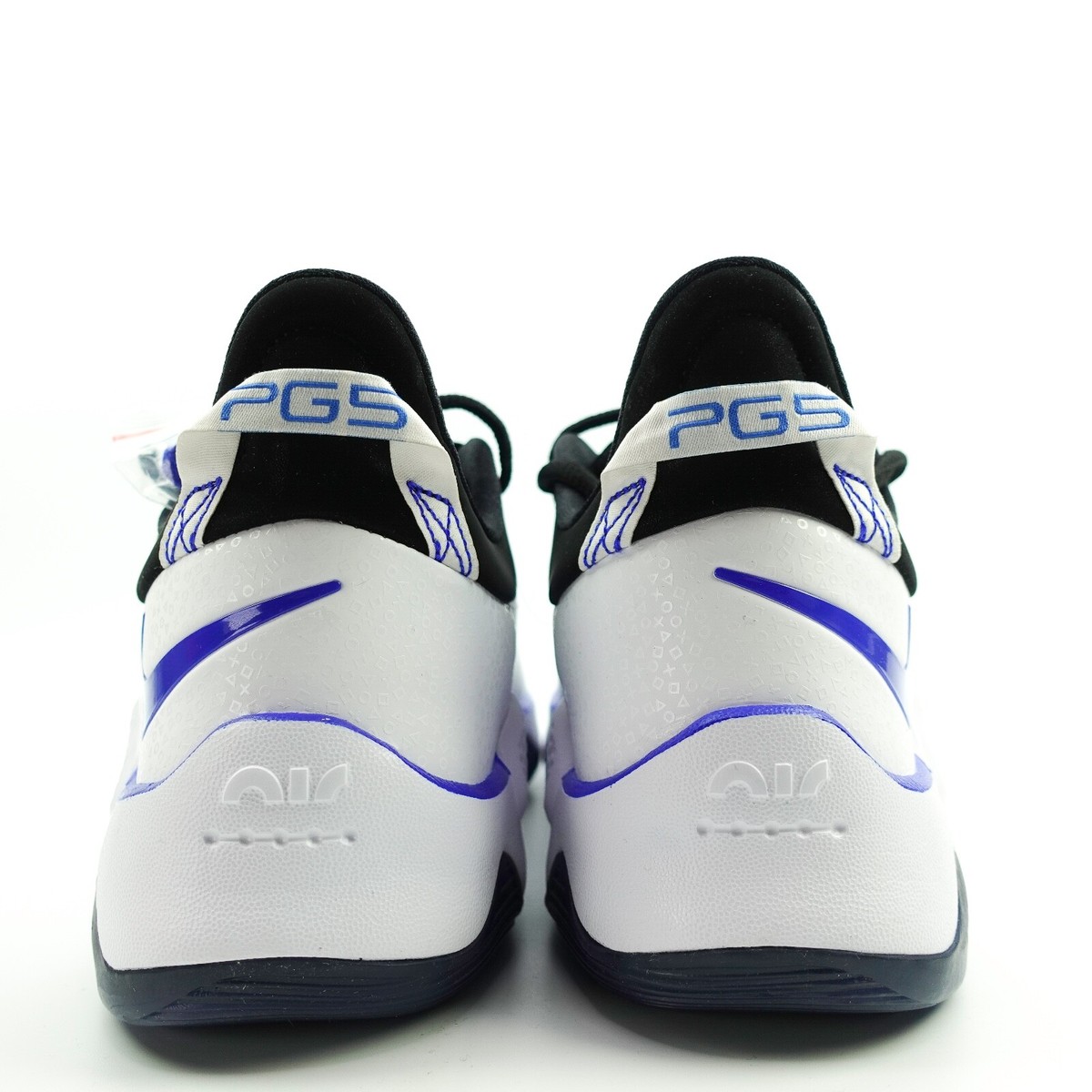 Nike PG 5 PS Playstation White Black Blue Paul George CW3144  display picture 3