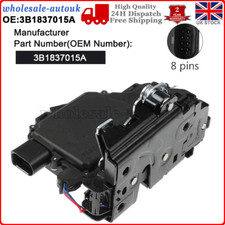 FRONT LEFT DOOR LOCK ACTUATOR MECHANISM FOR VW GOLF MK4 BORA PASSAT B5 2.0 1.9