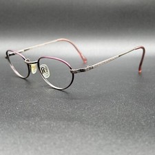 Alexander Julian 141 Eyeglasses Frame Antique Rose Flex Japan 50-20-140 Used