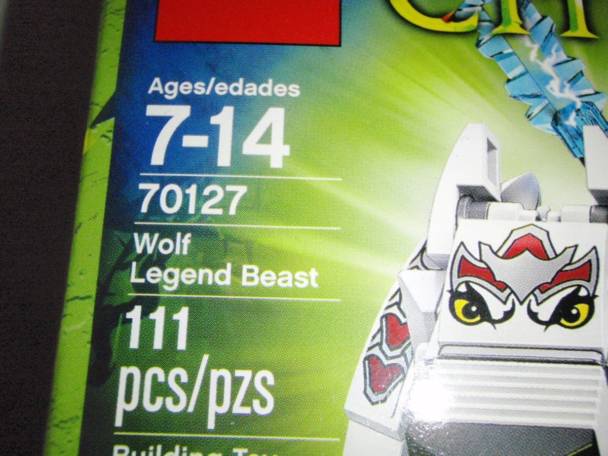 LEGO 70127 Legends of Chima Wolf Legend Beast New Sealed | eBay