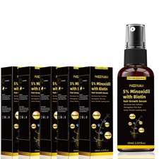 300 ml 5 Minoxidil Biotin Hair Growth Serum, For Thicker Fuller Healthier Hair