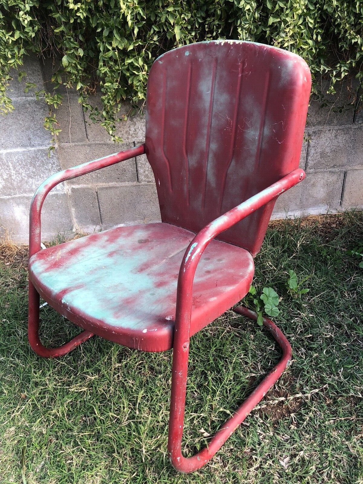 Vintage Warmack Metal Lawn Chair eBay