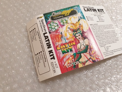 SpecDrum Latin Kit & Kit Editor - Cheetah - Sinclair ZX Spectrum 🟩 - Zdjęcie 3 z 6