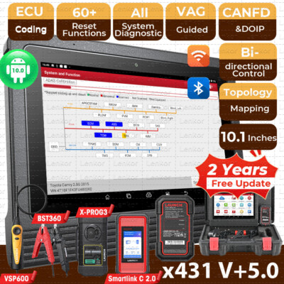 2026 LAUNCH X431 PRO3S+ PRO5 OBD2 Scanner Car Diagnostic Tool ECU Programming